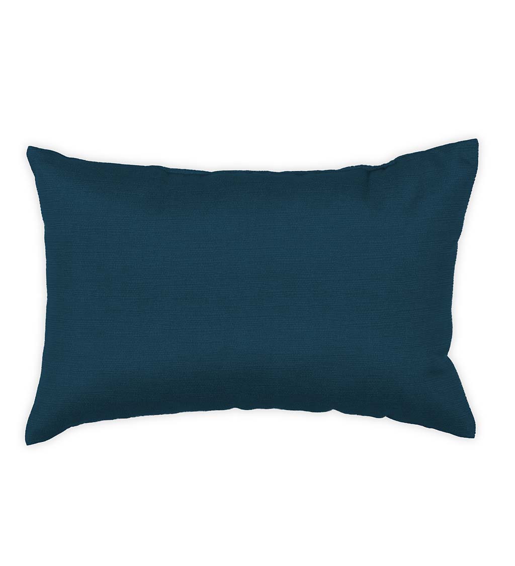 Sunbrella Classic Lumbar Pillow, 19" x 12" x 5½" swatch image