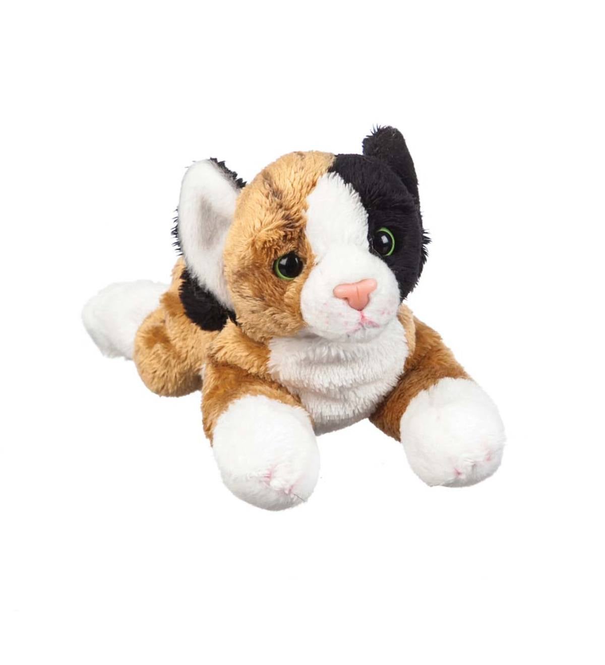 stuffed calico cat