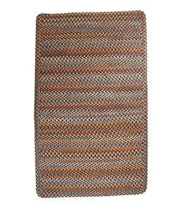 Blue Ridge Rectangle Wool Braided Rug, 8' x 11'