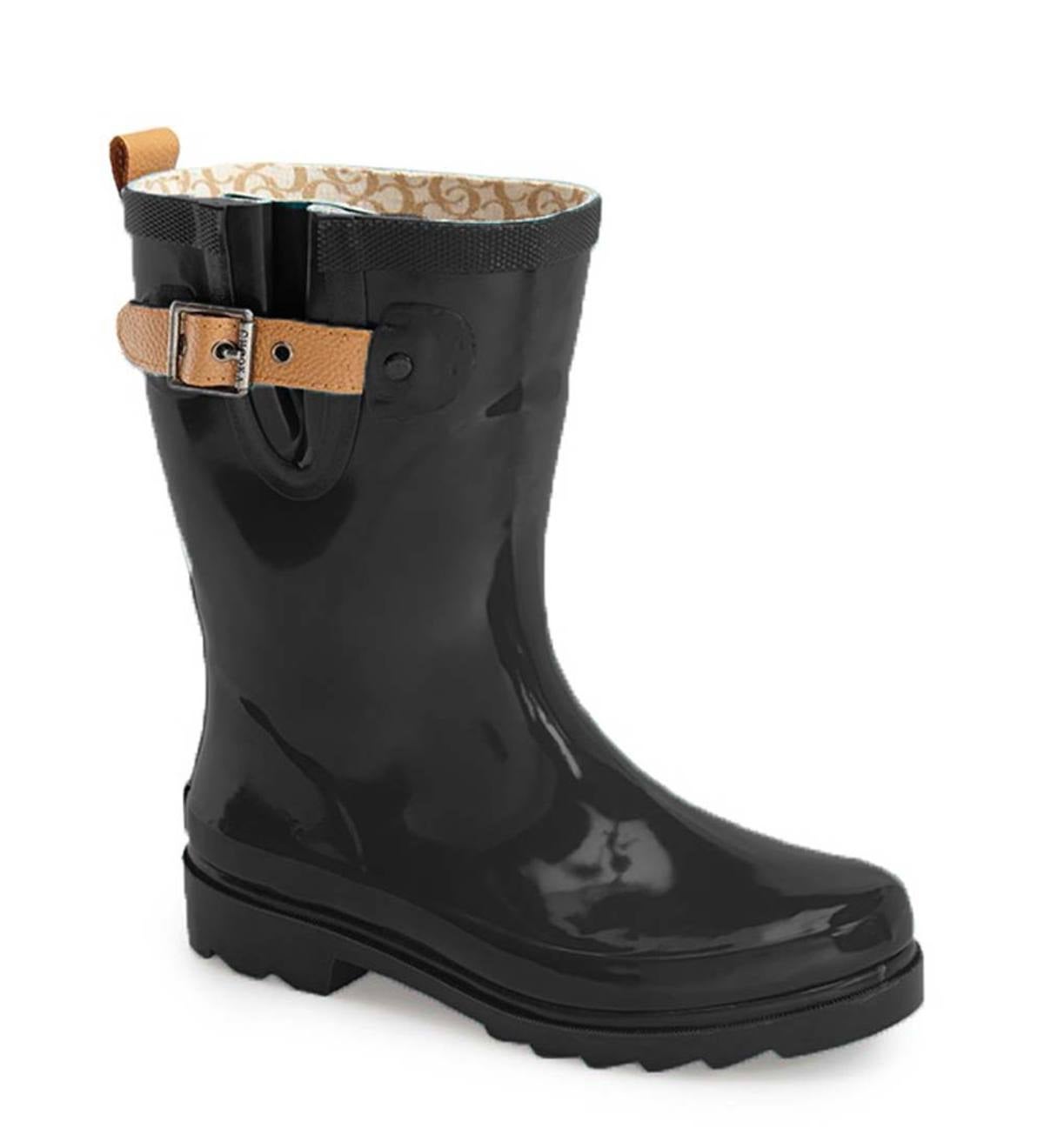 Chooka® Women's Mid-Calf Rain Boots (71895) - Black - Size 6 | PlowHearth