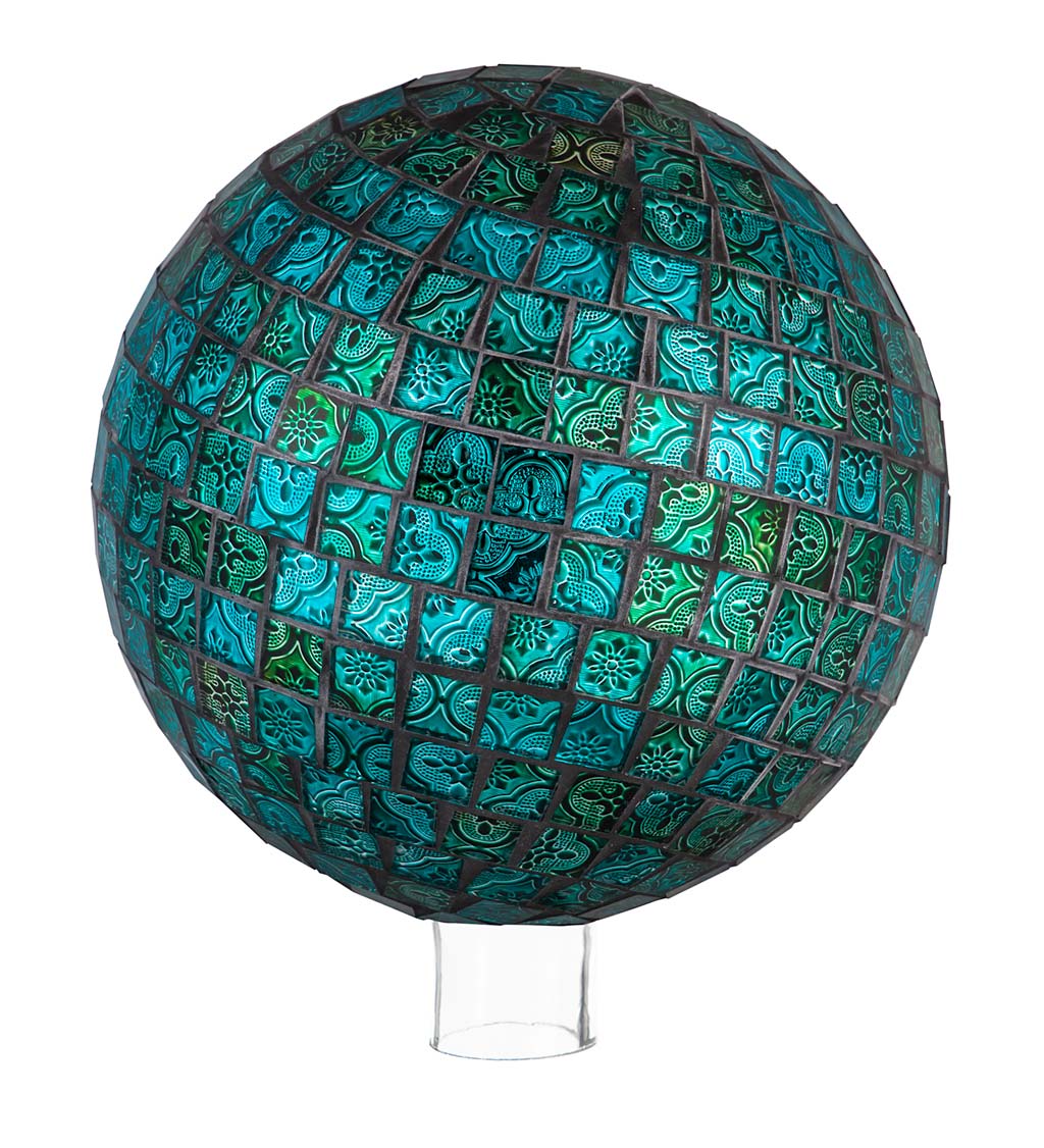 Mosaic Glass Gazing Garden Ball swatch image