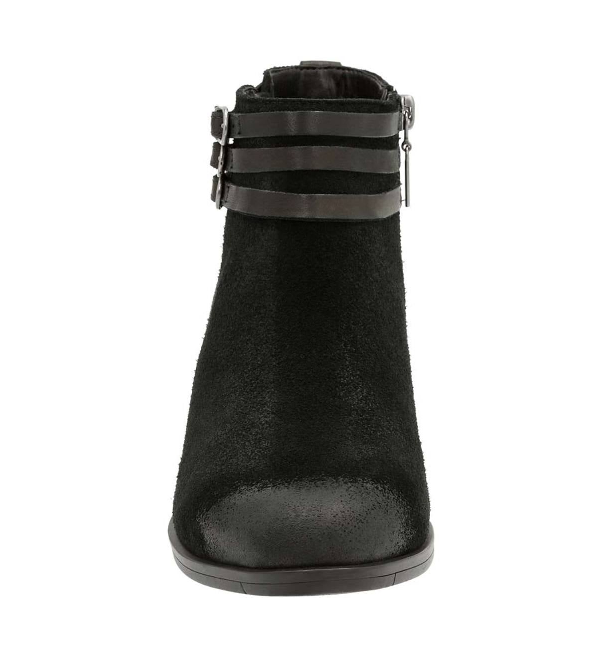 Clarks® Women's Gelata Siena Ankle Boots - Black - Size 6 | PlowHearth
