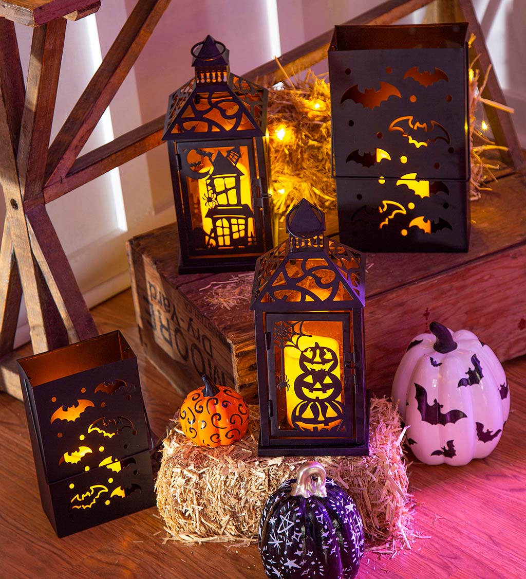 Halloween Dream Ceramic Pumpkins, Set of 3