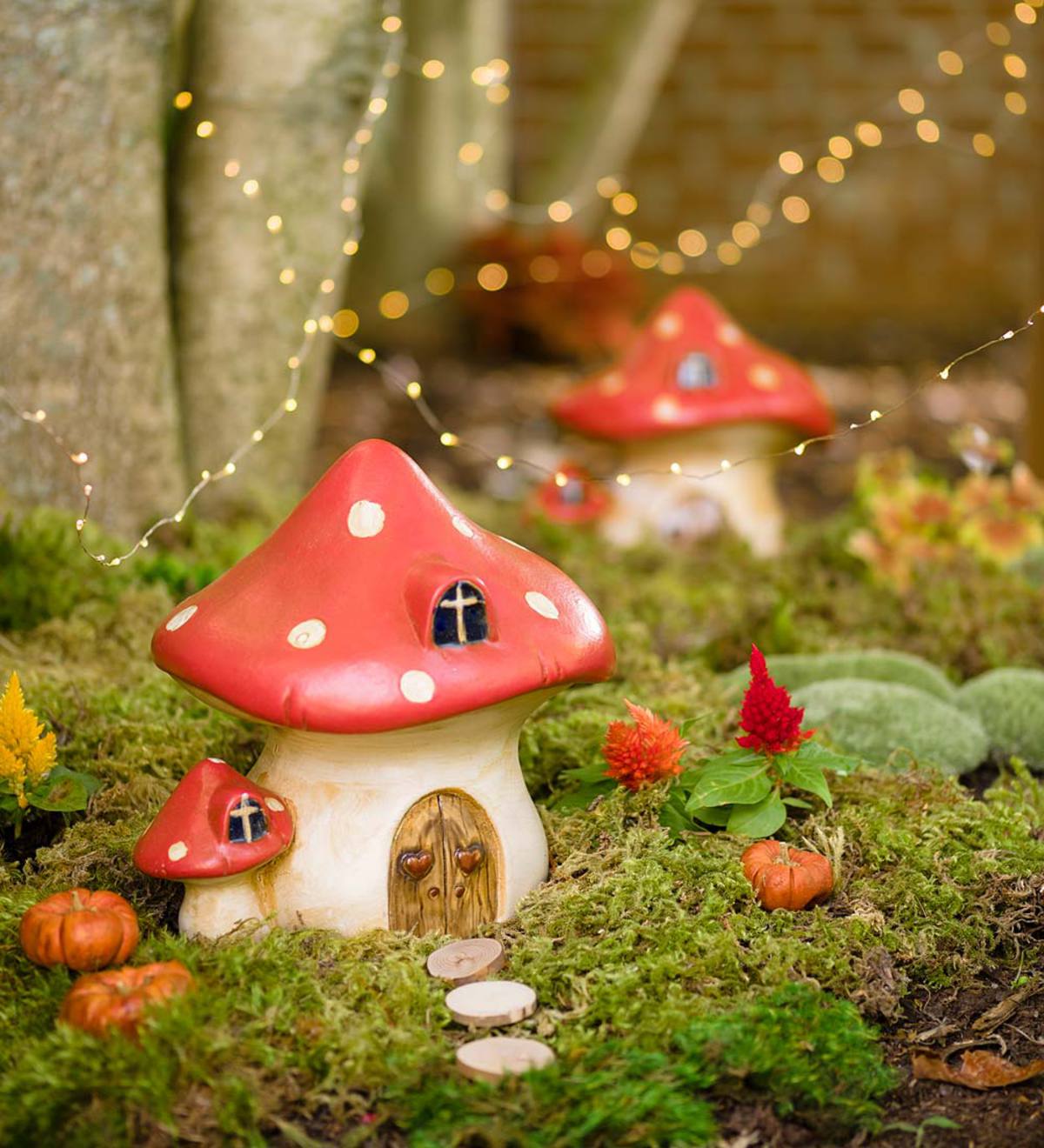 Mushroom Fairy Fairy On Mushroom Fairy Garden Mushroom