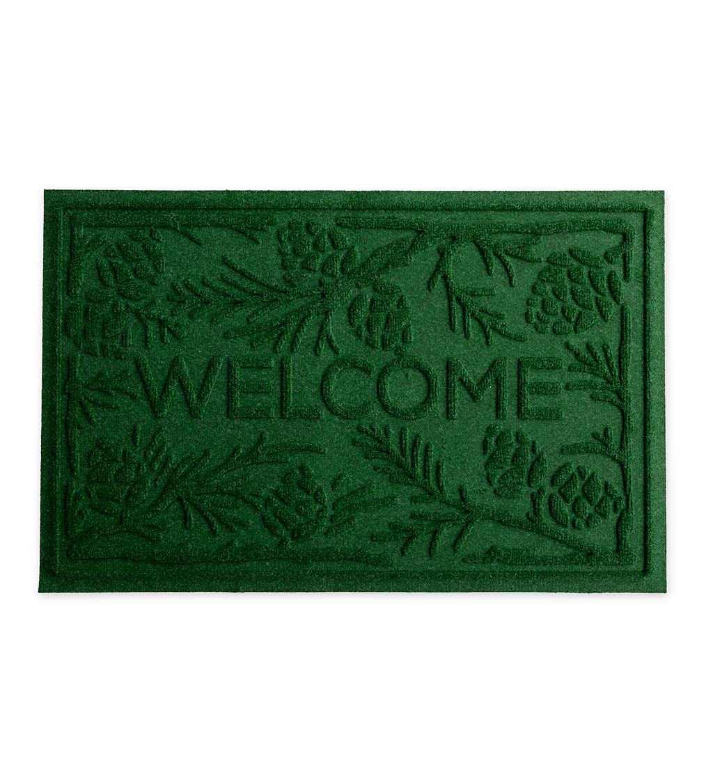 Waterhog Pine Welcome Doormat, 2' x 3' swatch image