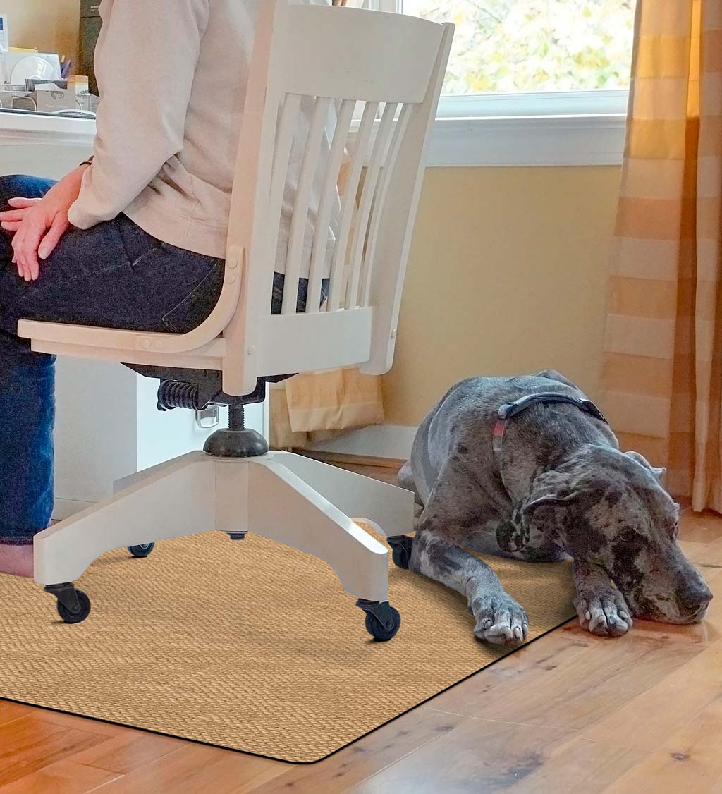 Burbury Weave Desk Chair Mat