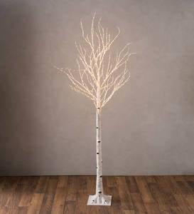 Extra Large Indoor/Outdoor Birch Tree with 750 Warm White Lights