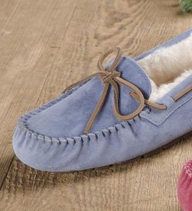 UGG Australia Womens Dakota Moccasin Slippers - Electric Blue - Size 7