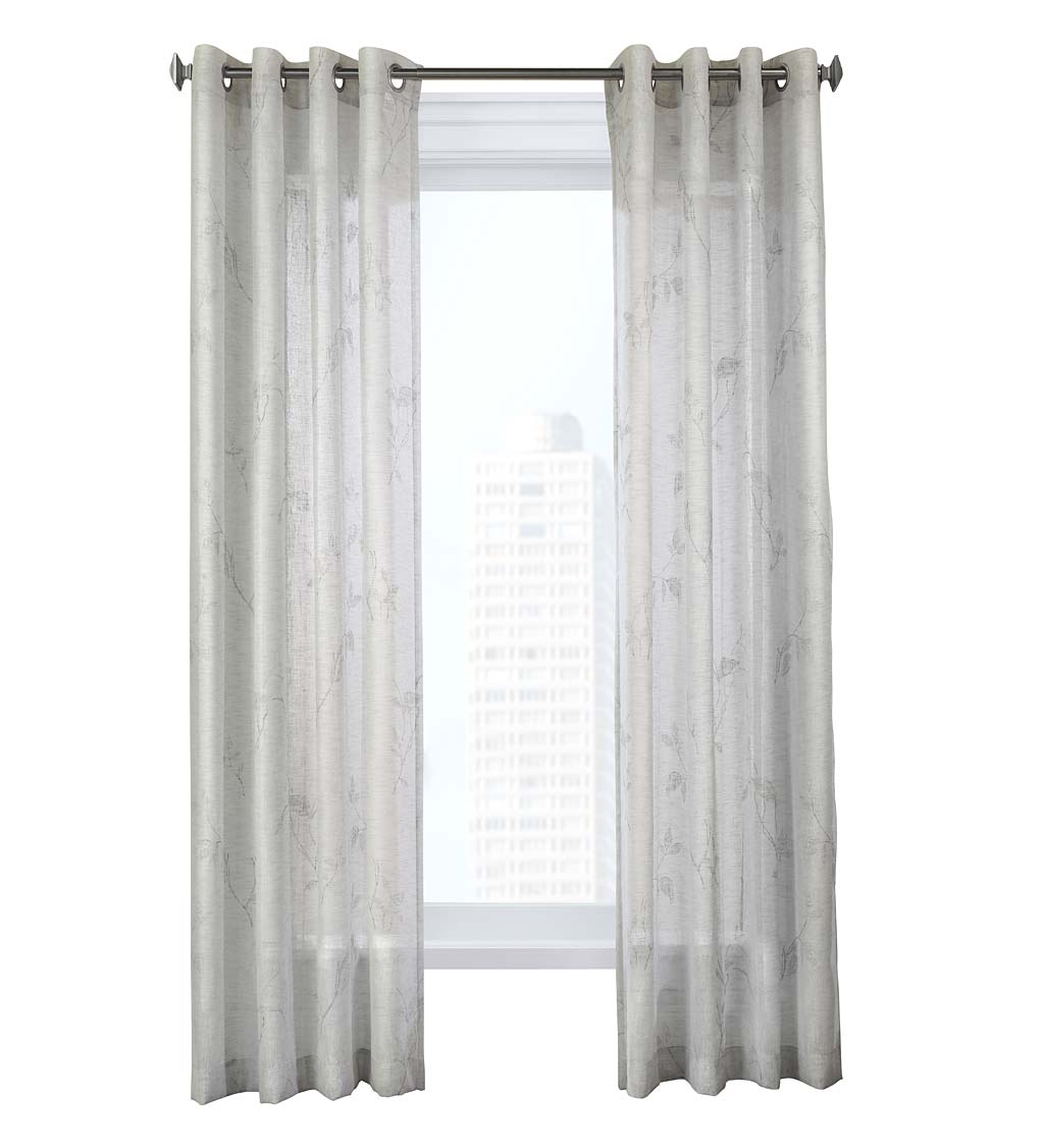 Surry Grommet Curtain Panel, 50"W x 84"L swatch image