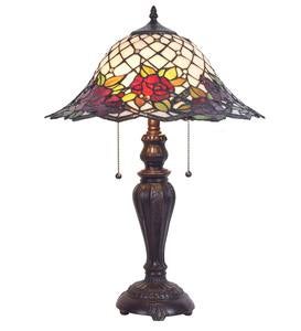 Chesterfield Tiffany Style Stained Glass Table Lamp | Home Accents ...