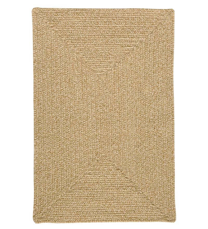 Bear Creek Rectangular Braided Wool Blend Rug, 4' x 6' swatch image