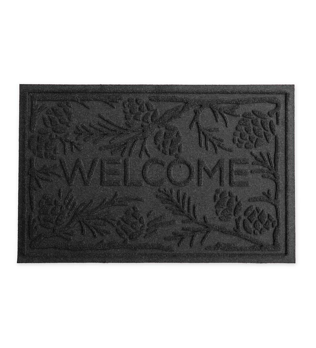Waterhog Pine Welcome Doormat, 2' x 3' swatch image