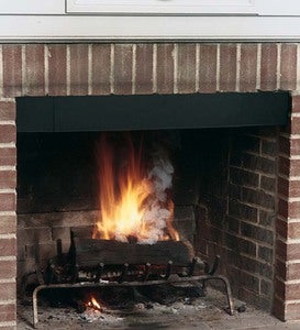 USA-Made 4-Inch Fireplace Smoke Guard