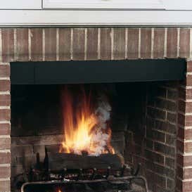 USA-Made 4-Inch Fireplace Smoke Guard